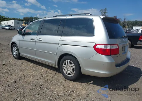 2007 Honda Odyssey Ex-L z USA, uszkodzony, nr VIN 5FNRL38777B403101